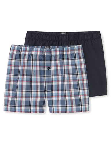 Schiesser Jungen 2 Pack Multipacks-Größe 140 bis 176 Boxershorts, Sortiert 7_182777 von Schiesser