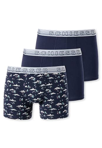 Schiesser Jungen Pack Unterwäsche Organic Bio Baumwolle Boxershorts, Sortiert 11_173536, 140 (3er Schiesser Jungen Pack Unterwäsche Organic Bio Baumwolle Boxershorts, Sortiert 11_173536, 140 (3er von Schiesser