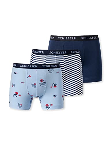 Schiesser Jungen 3 PACK Unterwäsche Boxershorts - 95/5 Organic Bio Baumwolle - Größe 92 bis 140 Schiesser Jungen 3 PACK Unterwäsche Boxershorts - 95/5 Organic Bio Baumwolle - Größe 92 bis 140 von Schiesser