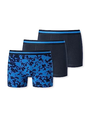 Schiesser Jungen 3 Pack Unterwäsche Boxershorts-95/5 Organic Bio Baumwolle-Größe 176 Boxershorts, Sortiert 2_180098, 140 (3er Pack) von Schiesser