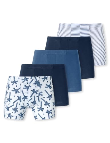 Schiesser Jungen 3 Pack Unterwäsche Boxershorts-95/5 Organic Bio Baumwolle-Größe 92 bis 140 Boxershorts, Sortiert 5_181846, 98 (3er Pack) von Schiesser