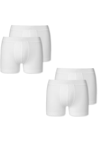 Schiesser Jungen 4er Pack Shorts - weiß - Größe 164 von Schiesser
