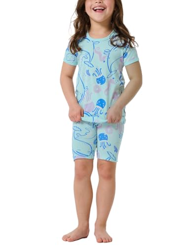 Schiesser Jungen 5 Pack Boxershort Unterhosen-95/5 Organic Bio Baumwolle-Größe 92 bis 140 Pyjamaset, hellgrün_182563, 104 (5er Pack) von Schiesser