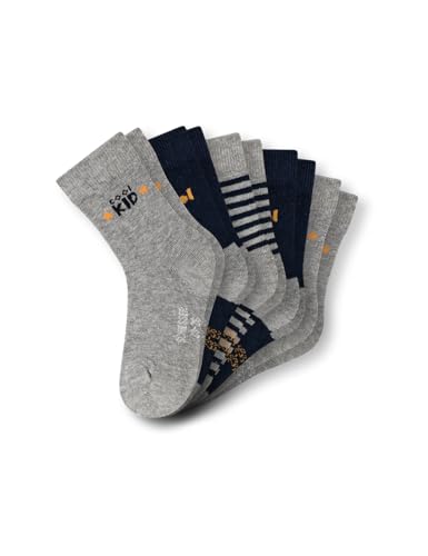 Schiesser Jungen 5 Pack Cool Kid Socken, Sortiert 4_183288, 31-34 cm von Schiesser