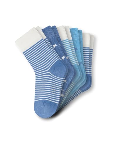 Schiesser Jungen 5 Pack Stars Socken, Sortiert 1_183288, 23-26 von Schiesser