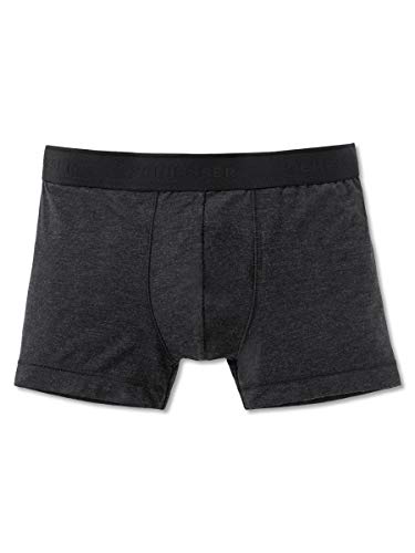 Schiesser Jungen Personal Fit Shorts Boxershorts, Schwarz (Schwarz 000), 140 (Herstellergröße: XS) von Schiesser