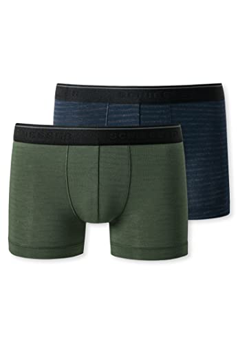 Schiesser Jungen Boxershorts Weiches Bündchen 2 Pack Unterwäsche, Farbmix 1, 164 von Schiesser