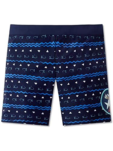 Schiesser Jungen - Kids Badehose Bade-Shorts Capt´n Sharky - 159985, Größe Kinder:98, Farbe:dunkelblau von Schiesser