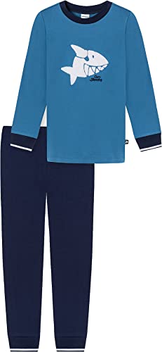 Schiesser Jungen Kinder Langer Schlafanzug-Organic Cotton Pyjamaset, Mehrfarbig 17, 140 von Schiesser