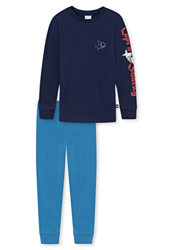 Schiesser Jungen Kinder Langer Schlafanzug-Organic Cotton Pyjamaset, Mehrfarbig 18, 104 von Schiesser