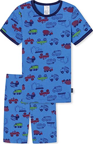 Schiesser Jungen Kurzer Schlafanzug Pyjamaset, Blau (I), 140 von Schiesser
