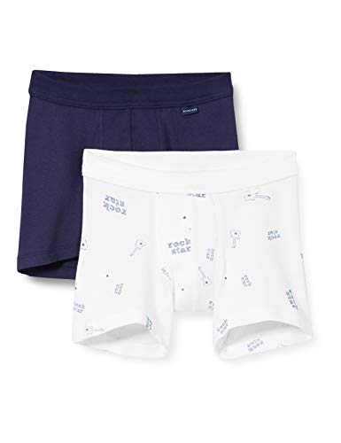 Schiesser Jungen Multipack 2PACK Shorts Unterwäsche, Mehrfarbig (Sortiert 4), 92 (2er Pack) von Schiesser