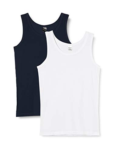 Schiesser Jungen Multipack 2Pack Shirts 0/0 Unterwäsche, Sortiert 2, 176 (2er Pack) von Schiesser