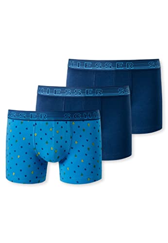 Schiesser Jungen Organic Cotton Boxershort (3er Pack) Unterwäsche, Sortiert 2 908 (II), 140 von Schiesser