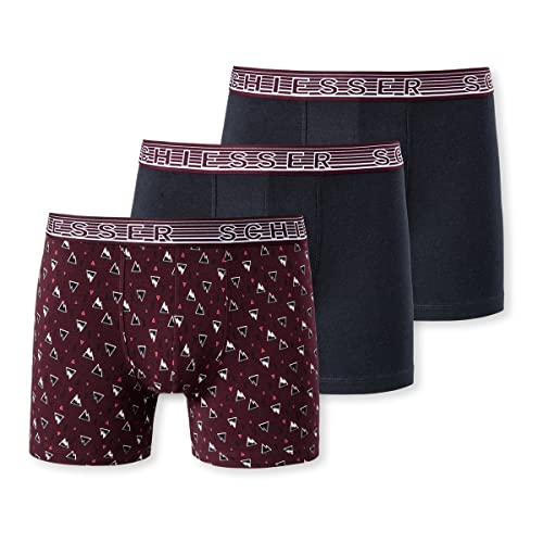 Schiesser Jungen Organic Cotton Boxershort (3er Pack) Unterwäsche, Sortiert 3, 140 von Schiesser