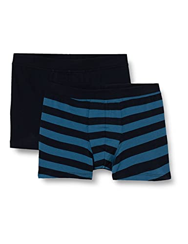 Schiesser Jungen 2 Pack Unterwäsche Boxershorts Weiches Bündchen - 95/5 Organic Bio Baumwolle Größe 92 Bis 140, Sortiert 1_173535, 164 EU von Schiesser
