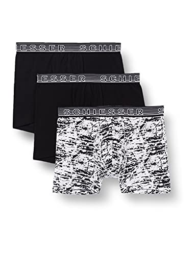 Schiesser Jungen Pack Unterwäsche Organic Bio Baumwolle Boxershorts, Sortiert 2_173536, 164 (3er von Schiesser