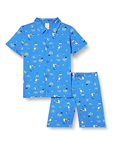 Schiesser Jungen Pyjama Kurz Pyjamaset, gelb, 104 von Schiesser