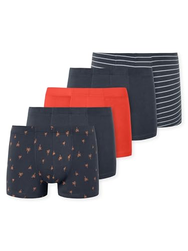 Schiesser Jungen Retro Boxer 5-Pack 95/5 Multipacks - Graphit, rot - Größe 152 Schiesser Jungen Retro Boxer 5-Pack 95/5 Multipacks - Graphit, rot - Größe 152 von Schiesser