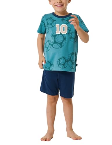 Schiesser Youth-Mens Jungen Pyjamaset, grün_181077, 92 von Schiesser