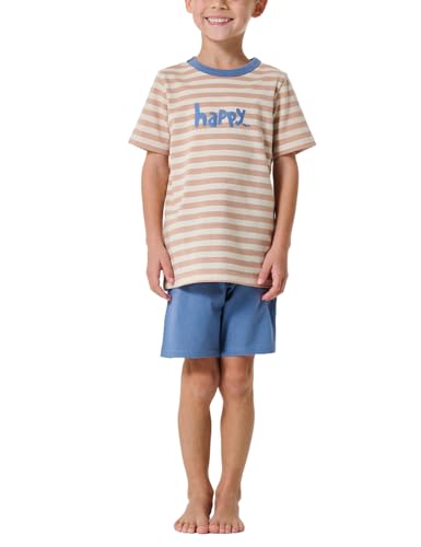 Schiesser Youth-Mens Jungen Pyjamaset, Creme_181067, 98 von Schiesser