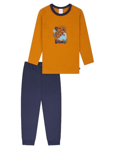 Schiesser Jungen Schlafanzug Set Pyjama lang - 100% Organic Bio Baumwolle - Größe 92 bis 140 von Schiesser