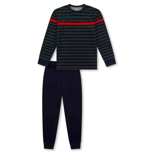 Schiesser Jungen Schlafanzug Set Pyjama warme Qualitäten Frottee - Fleece - Interlock - Größe 140 bis 176 von Schiesser