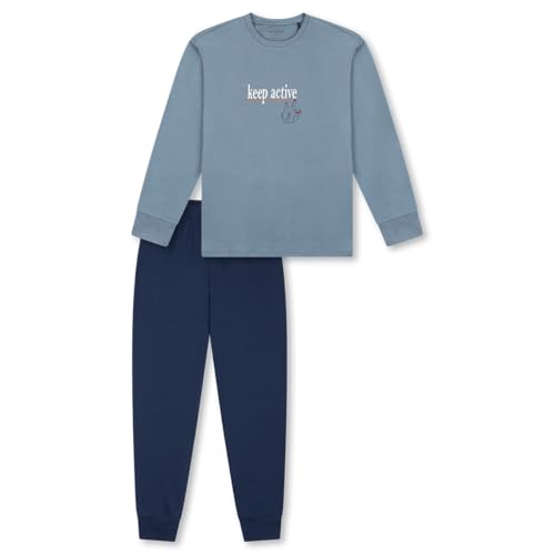 Schiesser Jungen Schlafanzug Set Pyjama warme Qualitäten Frottee - Fleece - Interlock - Größe 140 bis 176 von Schiesser