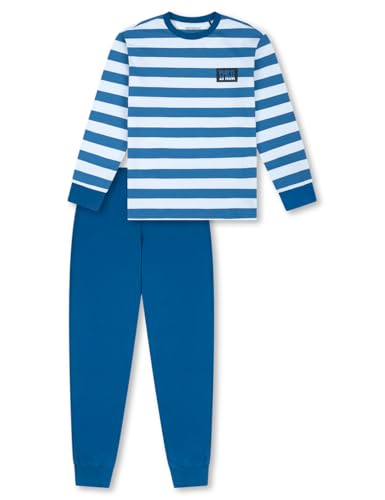 Schiesser Jungen Schlafanzug Set lang - 100% Organic Bio Baumwolle - Größe 140 bis 176 von Schiesser