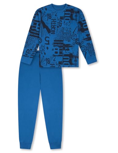 Schiesser Jungen Schlafanzug Set lang - 100% Organic Bio Baumwolle - Größe 140 bis 176 von Schiesser
