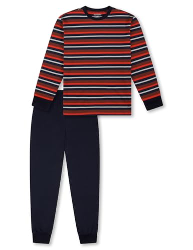 Schiesser Jungen Schlafanzug Set lang - 100% Organic Bio Baumwolle - Größe 140 bis 176 von Schiesser