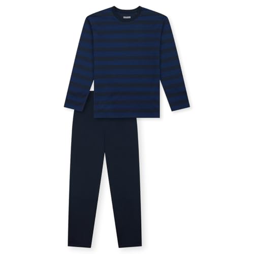 Schiesser Jungen Schlafanzug Set lang - 100% Organic Bio Baumwolle - Größe 140 bis 176 von Schiesser