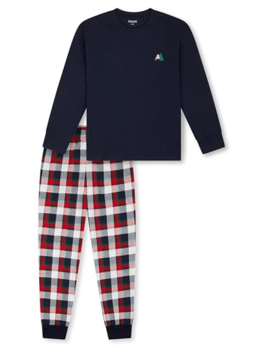 Schiesser Jungen Schlafanzug Set lang - 100% Organic Bio Baumwolle - Größe 140 bis 176 von Schiesser