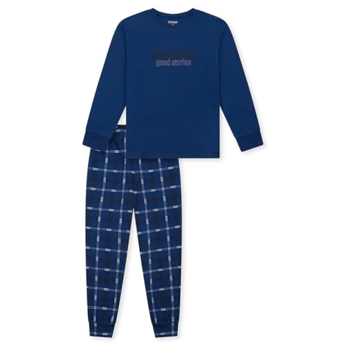 Schiesser Jungen Schlafanzug Set lang - 100% Organic Bio Baumwolle - Größe 140 bis 176 von Schiesser