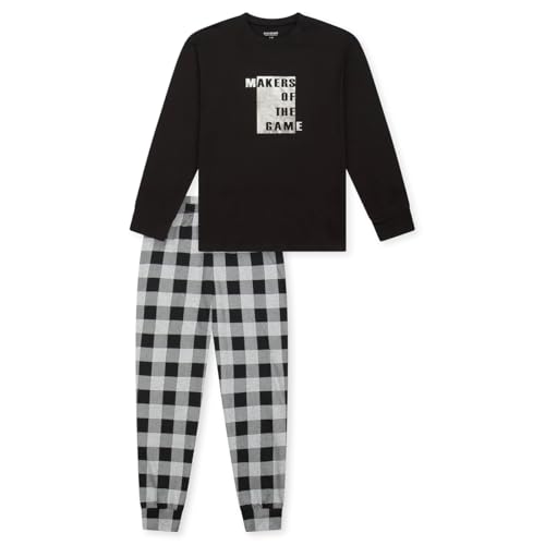 Schiesser Jungen Schlafanzug Set lang - 100% Organic Bio Baumwolle - Größe 140 bis 176 von Schiesser
