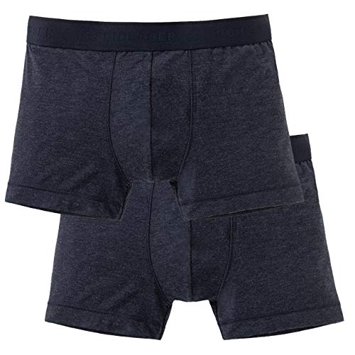 Schiesser Jungen Short Personal Fit 2er Pack, Größe:L, Farbe:Nachtblau (804) von Schiesser