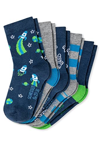 Schiesser Jungensocken Astronaut 10er Pack sortiert 31|34 von Schiesser