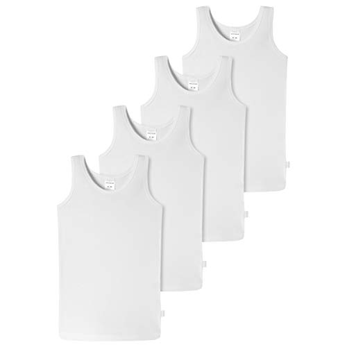 Schiesser - Kids Girls - 95/5 Unterhemd - 4er Spar-Pack (140 Weiß) von Schiesser
