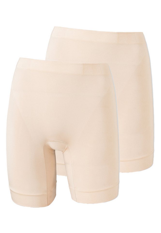 Schiesser Panty 2er Pack Seamless Light (Spar-Set, 2-St) Longshorts - Stützend von Schiesser