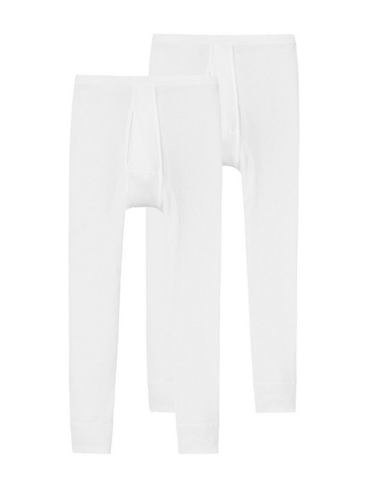 Schiesser Lange Unterhose Original Doppelripp (2-St) long john unterwäsche von Schiesser