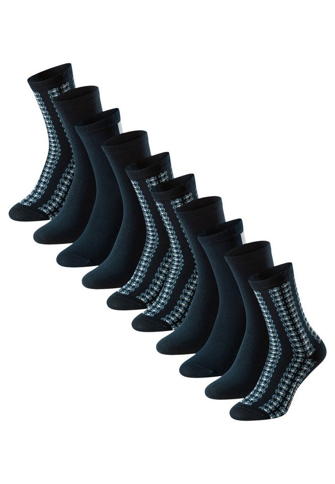 Schiesser Langsocken 10er Pack Bluebird (Spar-Set, 10-Paar) Socken - Baumwolle - Atmungsaktiv - Geruchshemmend und frisch Schiesser Langsocken 10er Pack Bluebird (Spar-Set, 10-Paar) Socken - Baumwolle - Atmungsaktiv - Geruchshemmend und frisch von Schiesser