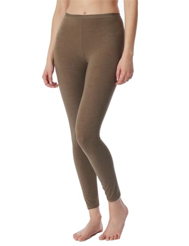 Schiesser Damen Leggings Lange Unterhose - Personal Fit Unterwäsche, Taupe_155415, M EU von Schiesser