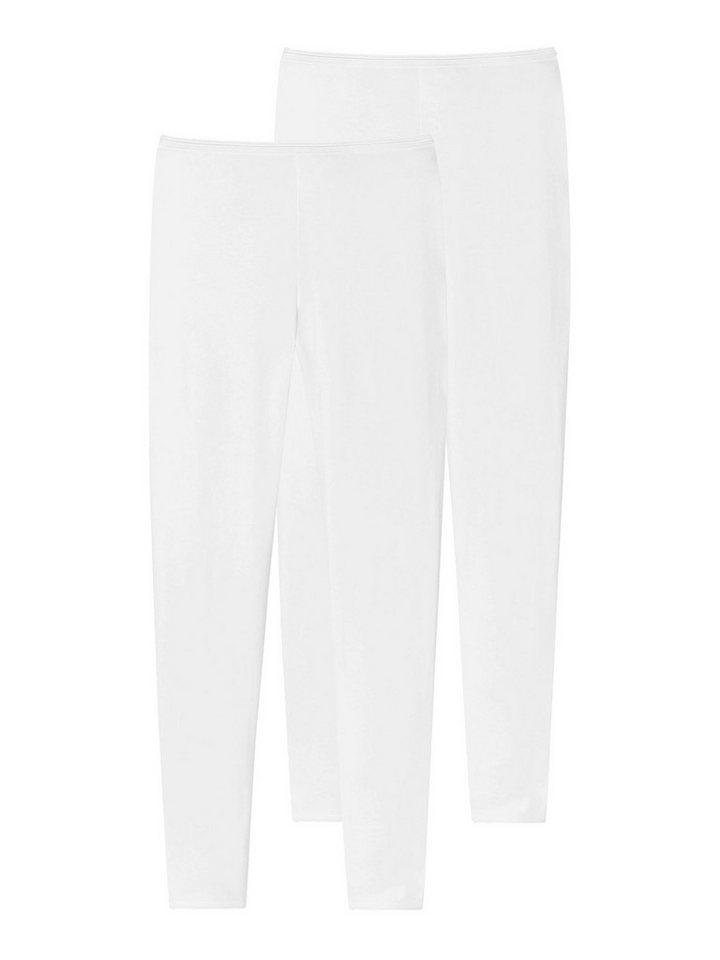 Schiesser Leggings Luxury (2-tlg) Blickdicht thermo-Leggins lange von Schiesser
