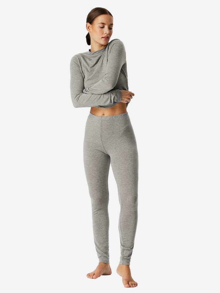 Schiesser Leggings Premium Warming Blickdicht thermo-Leggins lange von Schiesser