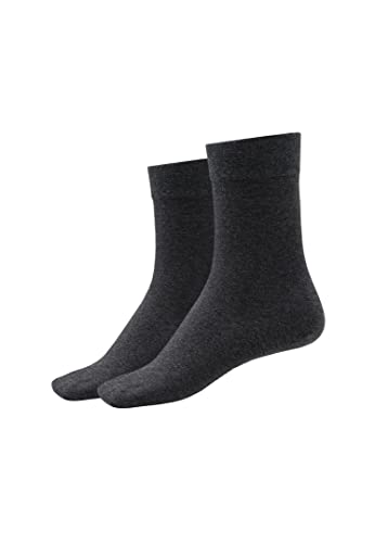 Schiesser Long Life Cool Damensocken 4er Pack anthracite 39|42 von Schiesser