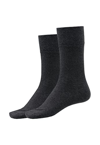 Schiesser Long Life Cool Socken 4er Pack anthracite 39|42 von Schiesser