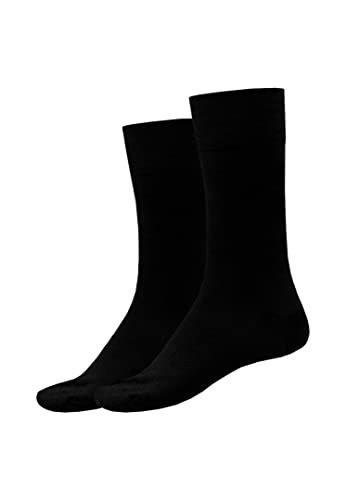 Schiesser Long Life Cool Socken 4er Pack black 43|46 von Schiesser