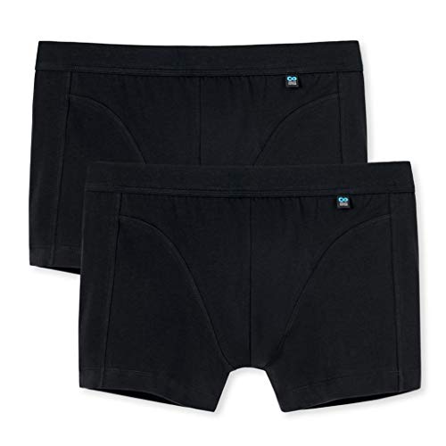 Schiesser - Long Life Cotton - Shorts Pants - 145136 - 2er Spar-Pack (5 Schwarz) von Schiesser