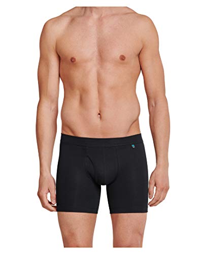 Schiesser Long Life Cotton Trunk 2er Pack Black 7 von Schiesser