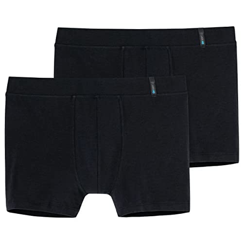 Schiesser - Long Life Soft - Shorts Pants - 149045 - 2er Spar-Pack (4 Blauschwarz) von Schiesser